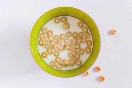 Cereal with milk